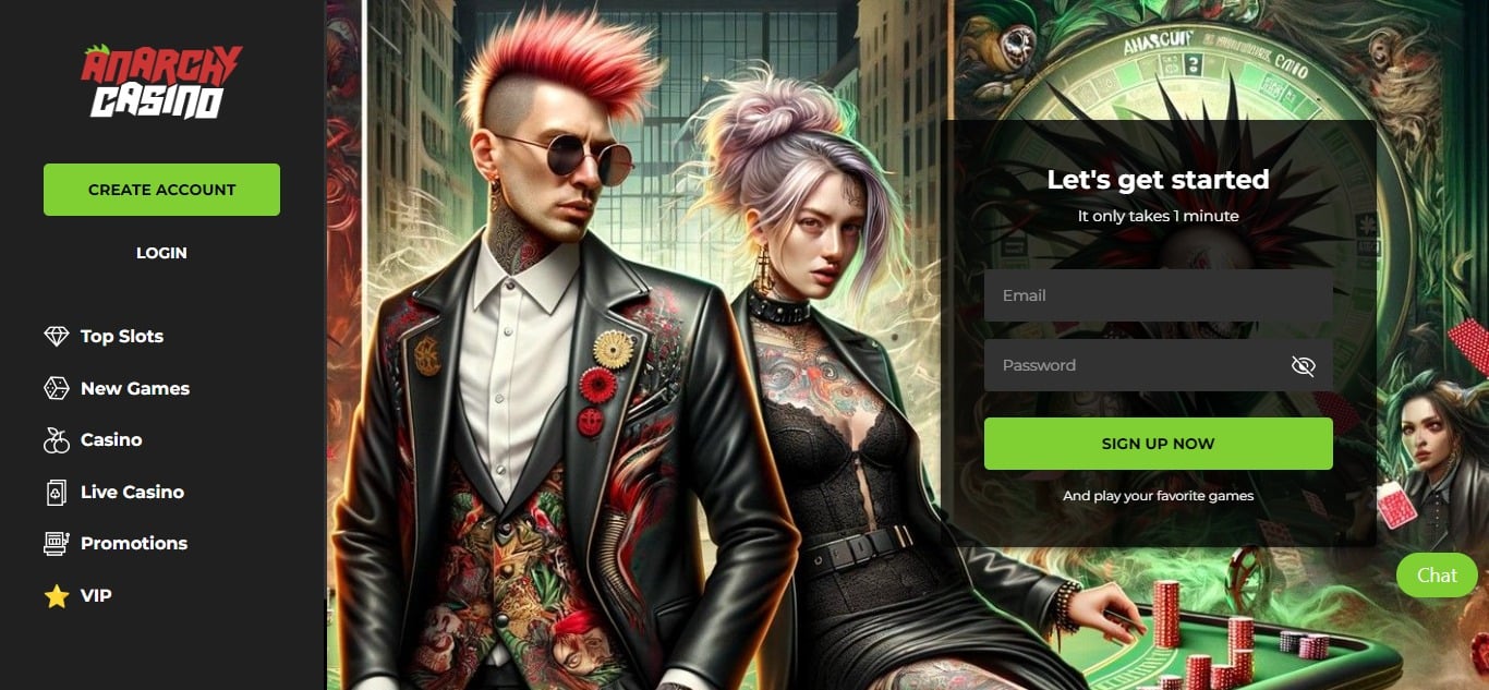 Anarchy Casino Review: Is it Safe To Play? 2024 Updated