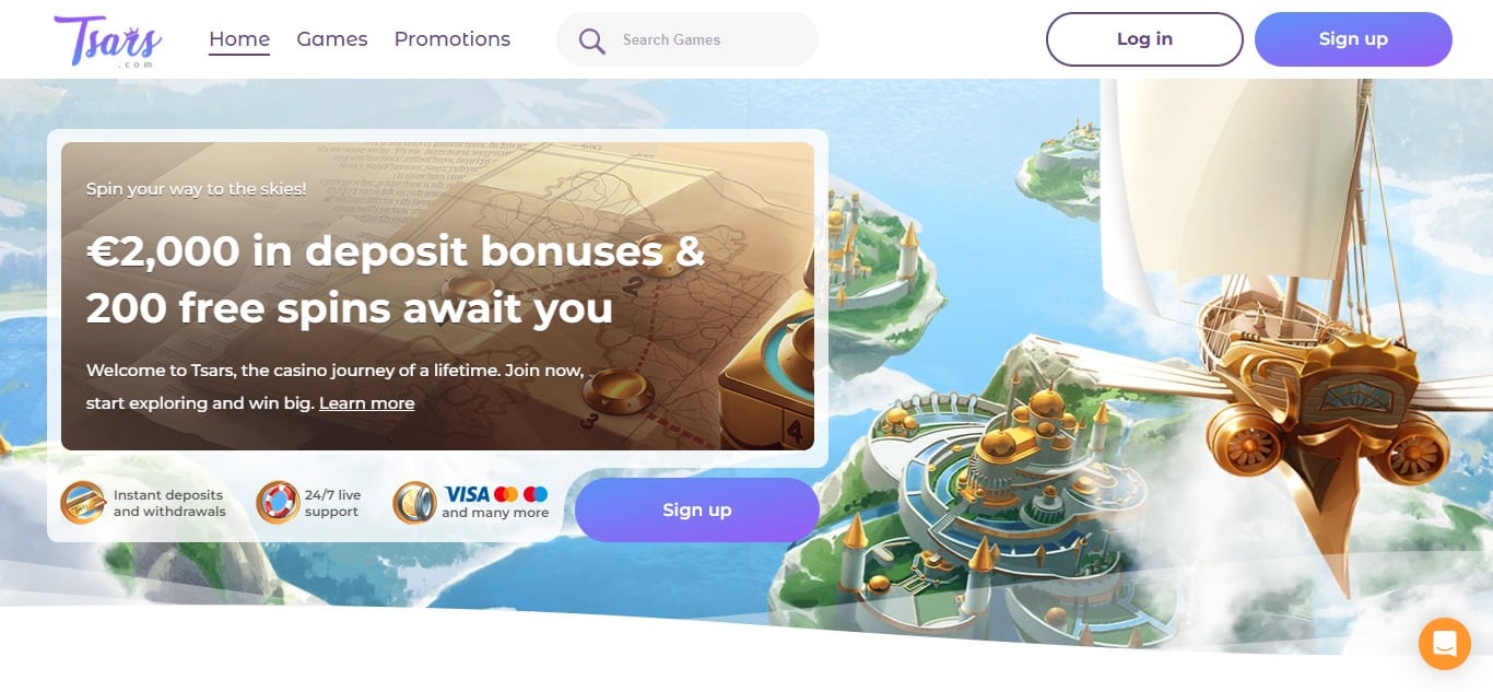 Tsars Casino Review: Is it Safe To Play? 2024 Updated