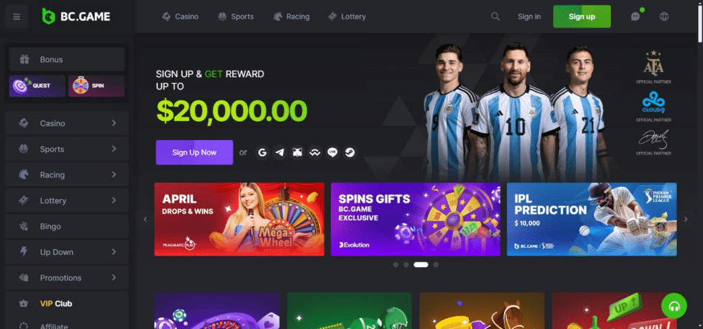 bc.game for bitcoin casino