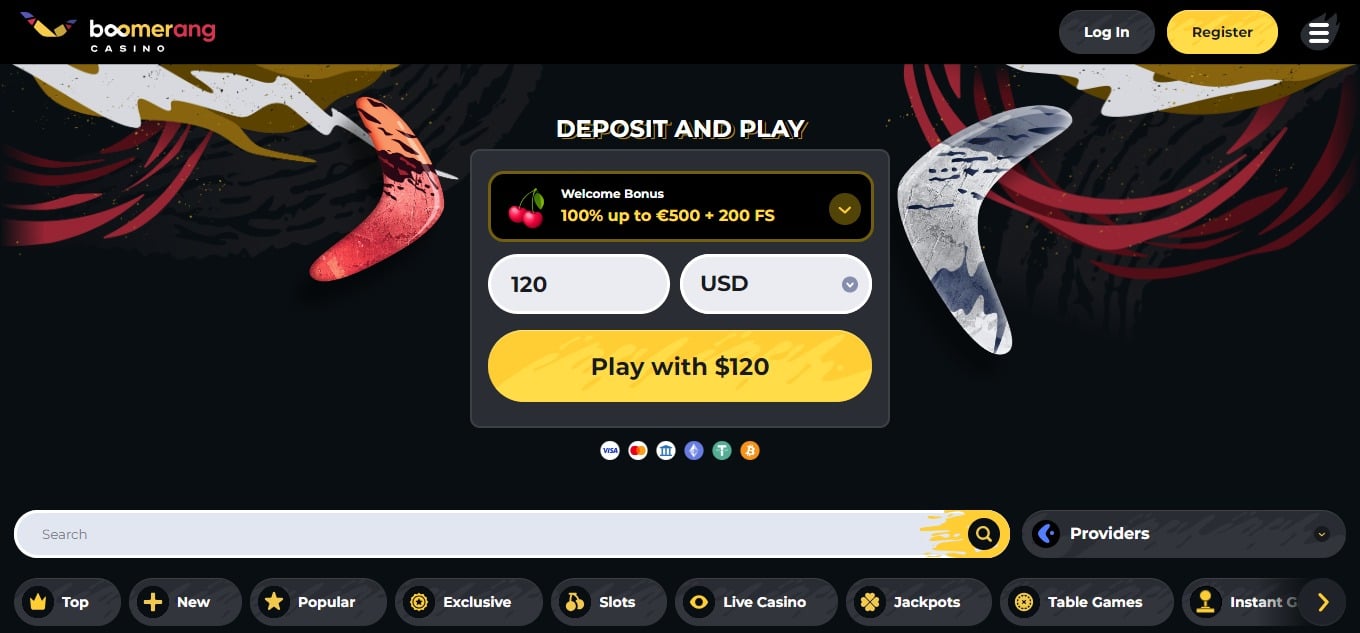 Boomerang Casino Review: Is it Safe To Play? 2024 Updated