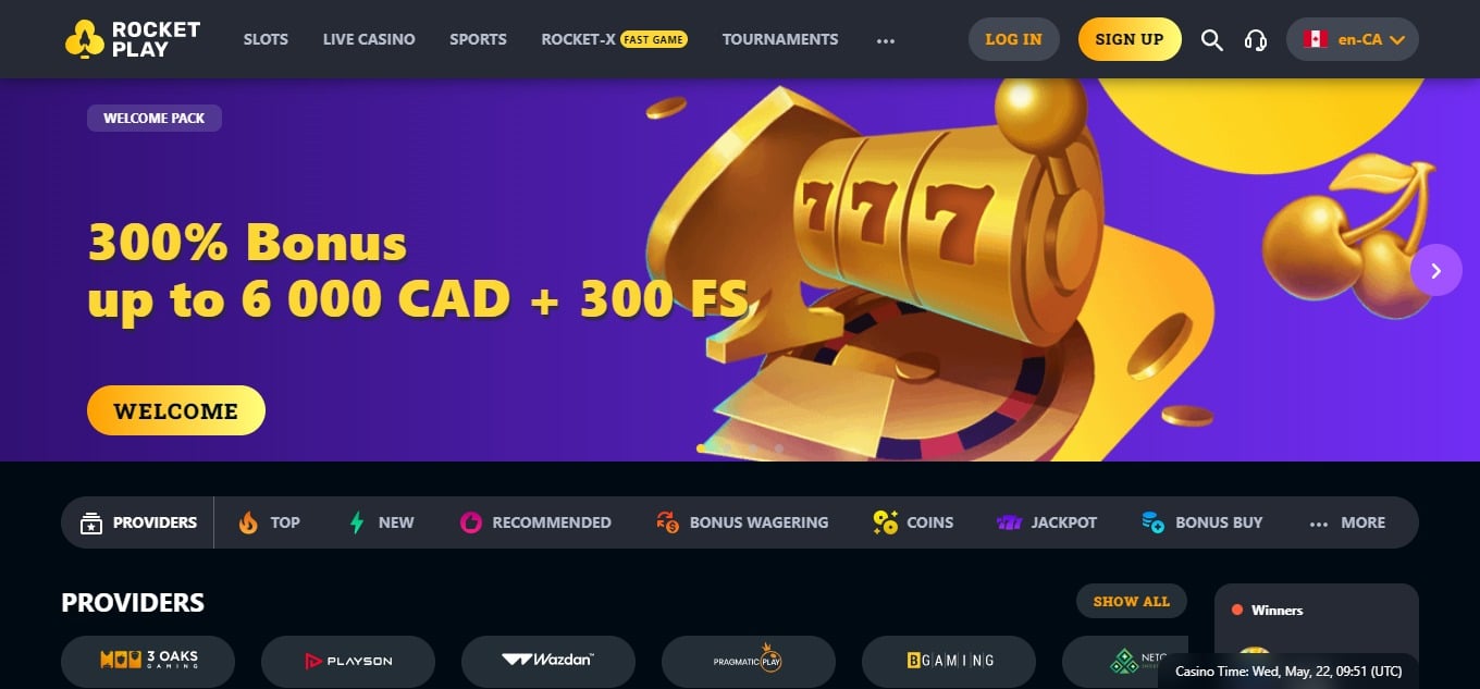What is Rocketplay Casino Bonus Code 