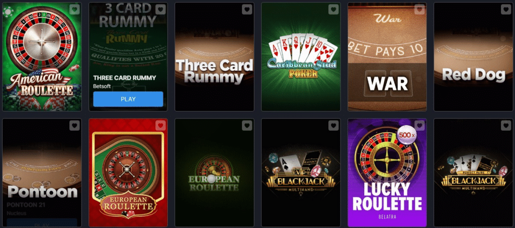 Types Of Games Offer By Monixbet Online Casino