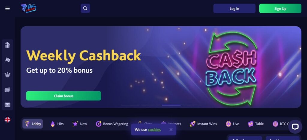 7BitCasino Bitcoin & Crypto Casinos UK