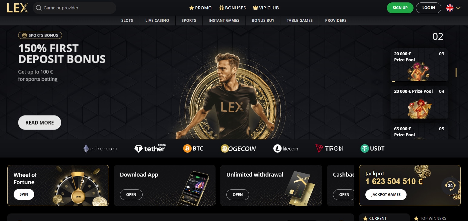 Lex Casino Review: Is it Safe To Play? 2024 Updated