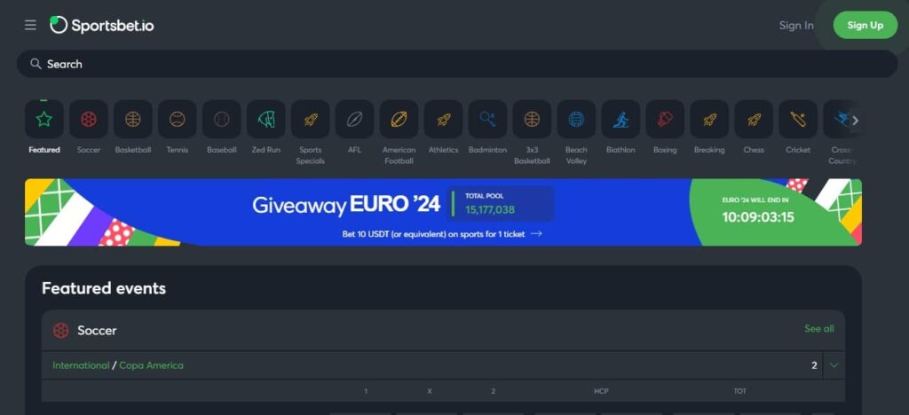 Sportsbet.io Bitcoin & Crypto Casinos UK