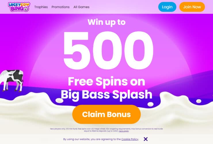 Lucky Cow Bingo Casino Review: Is it Safe To Play? 2024 Updated