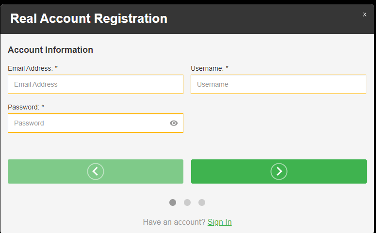Click on “Sign Up”: This is usually located at the home page’s top with the words “Join Now” or “Sign Up.”