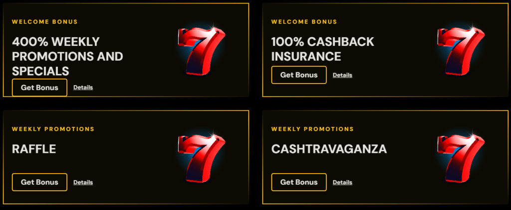 Bonuses and Promotions