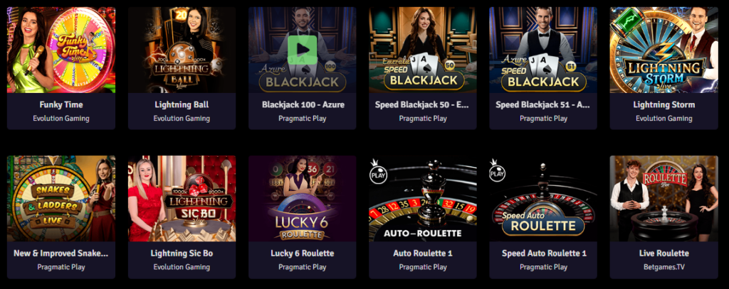 Live Dealer Games