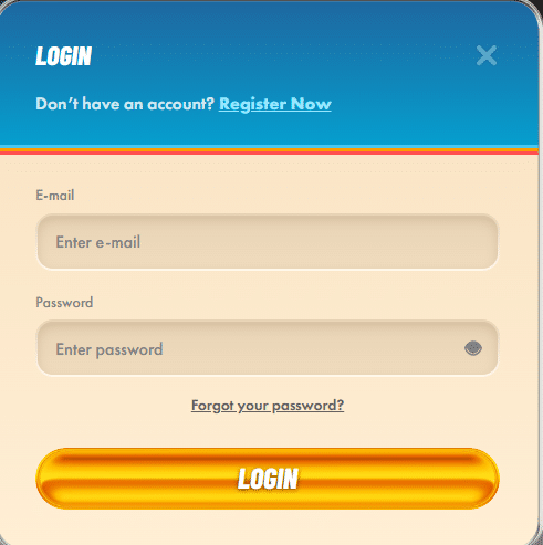 Vegasino Casino Sign-Up Process