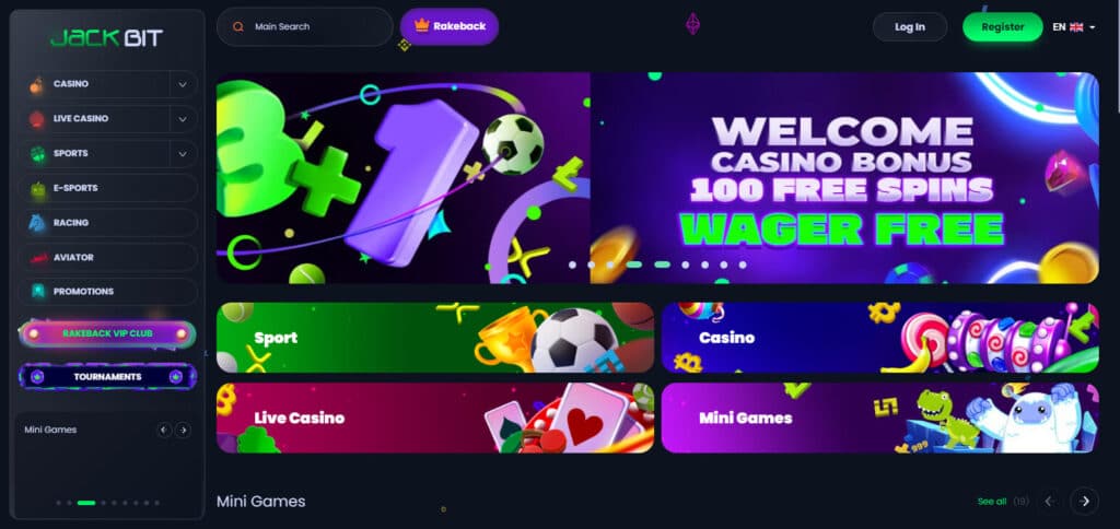 JackBit Best Stellar Gambling Sites