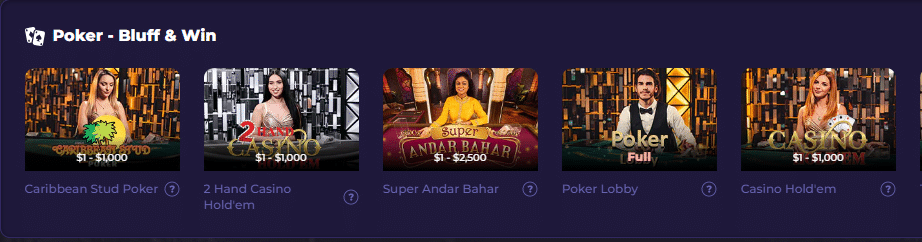 Awbit Poker Casino Game