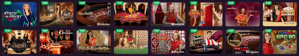 Live Casino Games