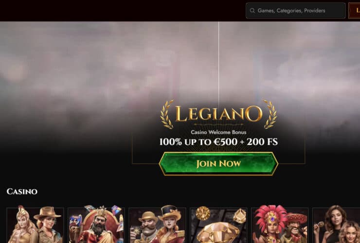 Legiano Casino Review: Is it Safe To Play? 2024 Updated