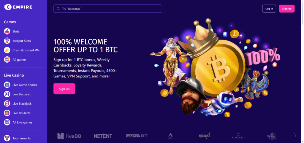 Empire.io Best Crypto Casinos In China