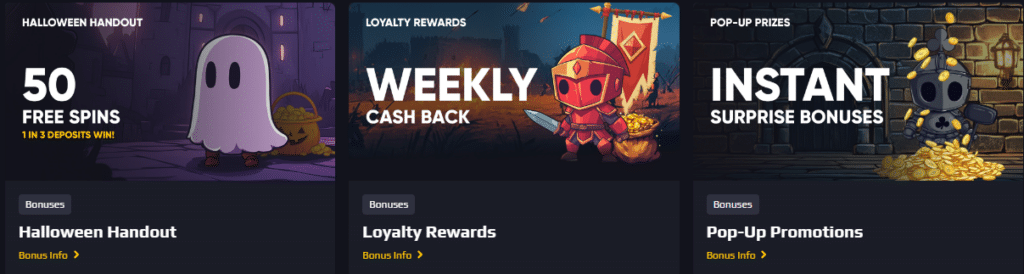 Bonuses and Promotions