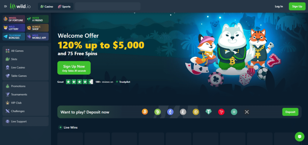 Wild.io Best Bitcoin & Crypto Casinos Malaysia