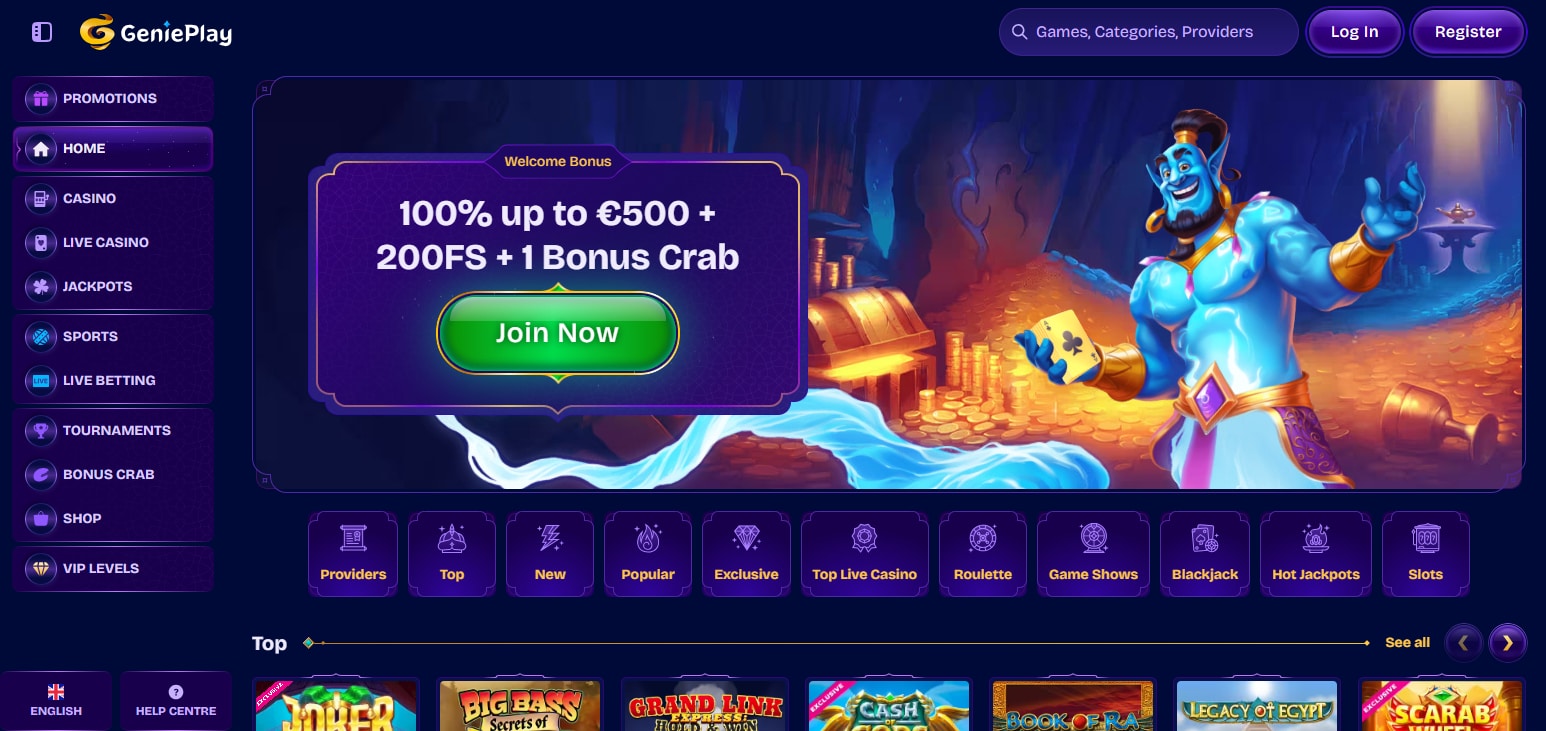 Genieplay Casino Review: Is it Safe To Play? 2024 Updated