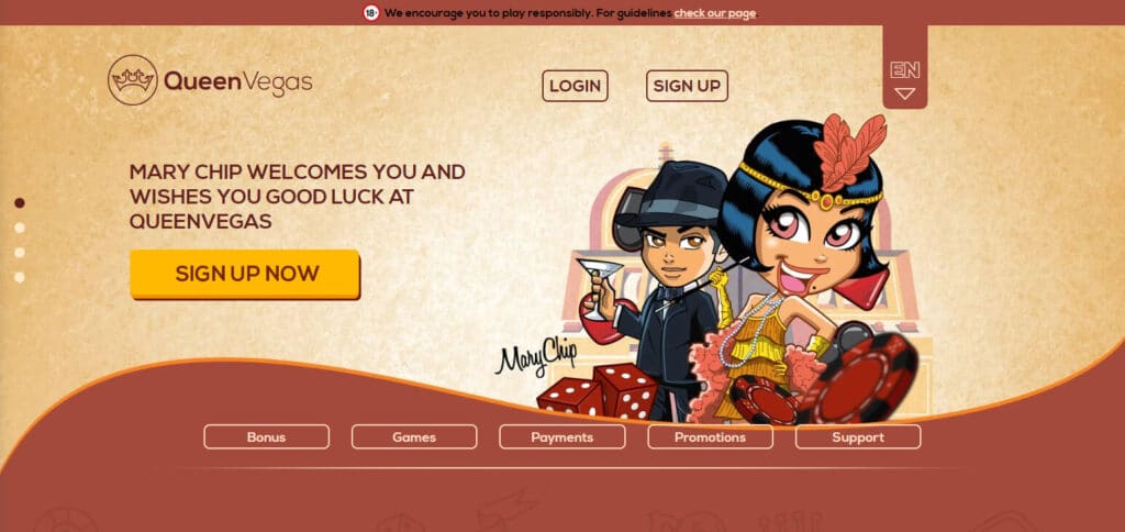 QueenVegas Crypto Casinos In Japan