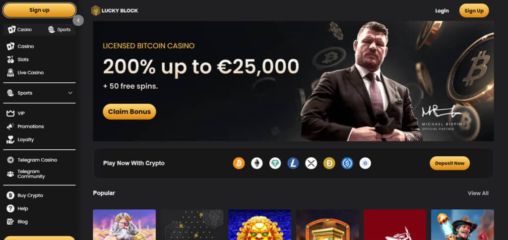 Lucky Block Casino Crypto Casinos In Japan