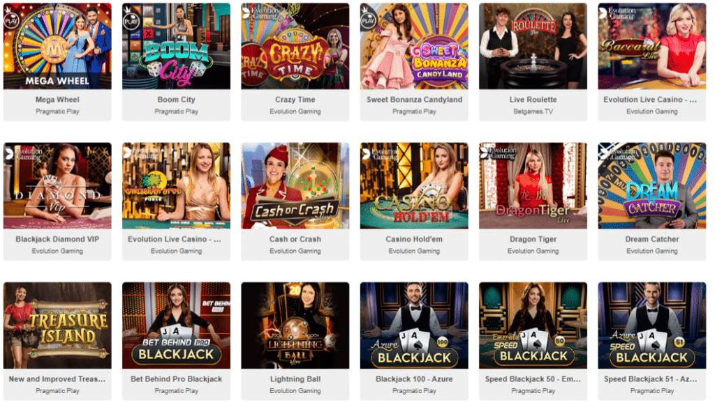 Live Casino Games