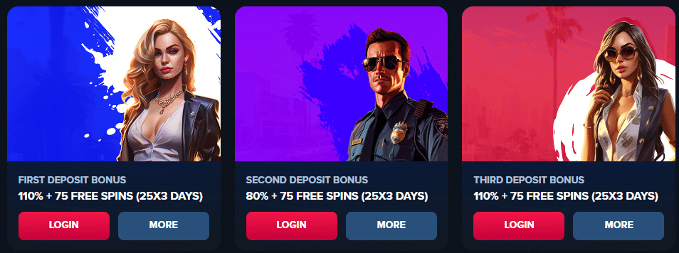 TripsCasino Welcome Bonuses and Promotions