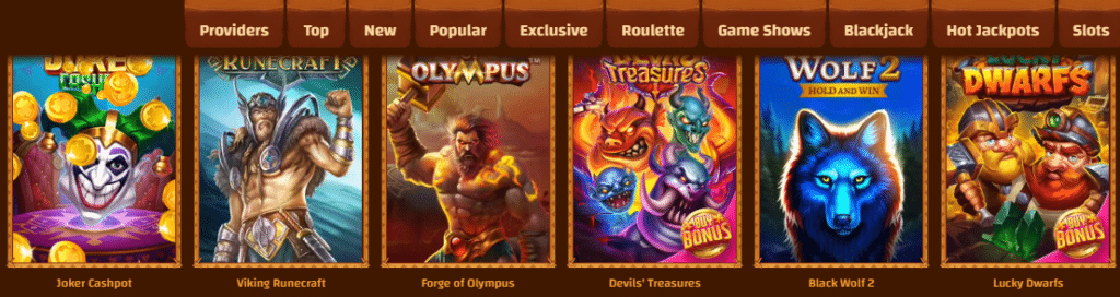 Types Of Games Offer By Tikicasino Online Slots