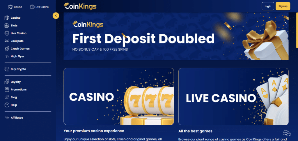 CoinKings Crypto Casinos Argentina
