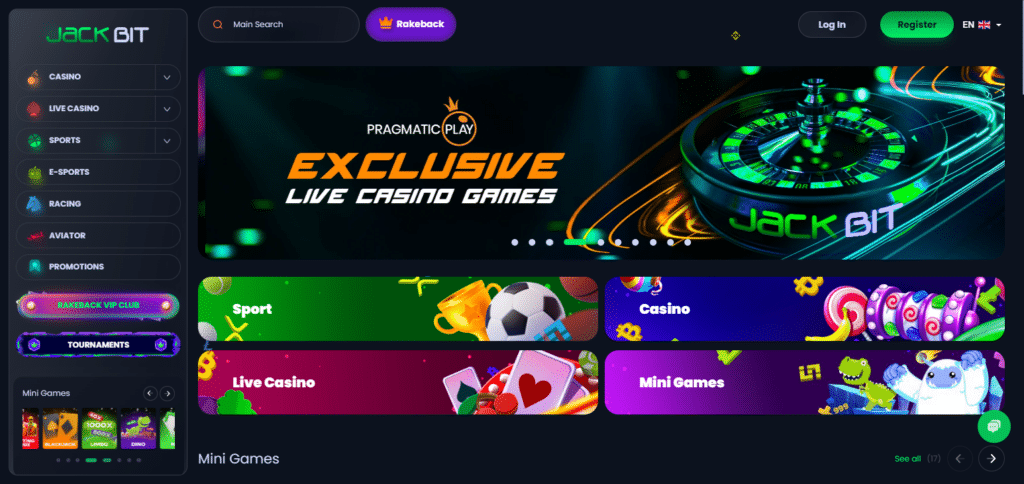 JackBit Bitcoin & Crypto Casinos Argentina