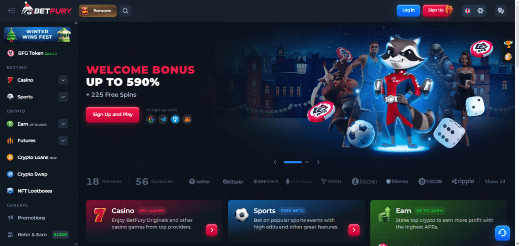 BetFury Bitcoin & Crypto Casinos Argentina