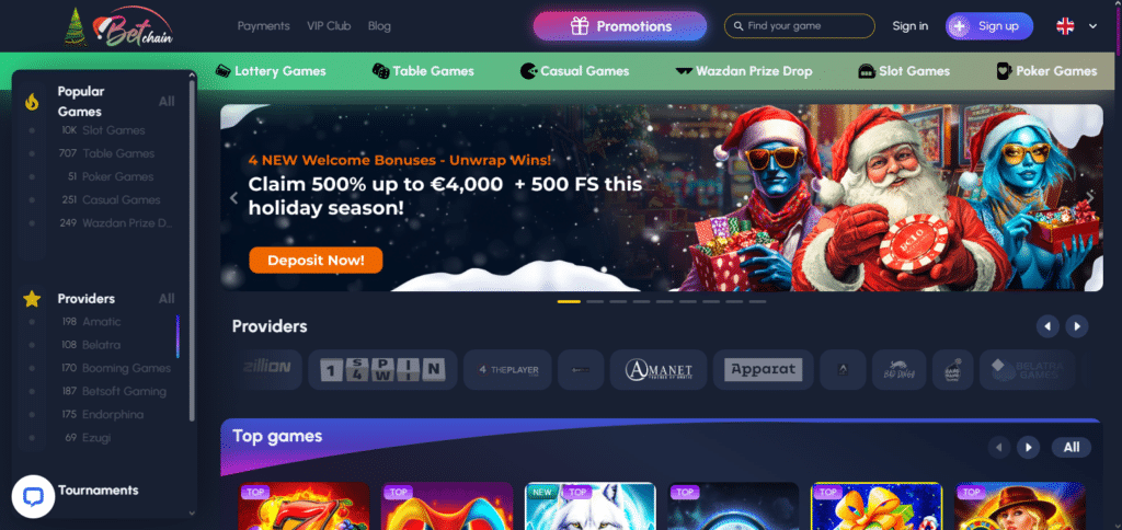 BetChain Bitcoin & Crypto Casinos Mexico