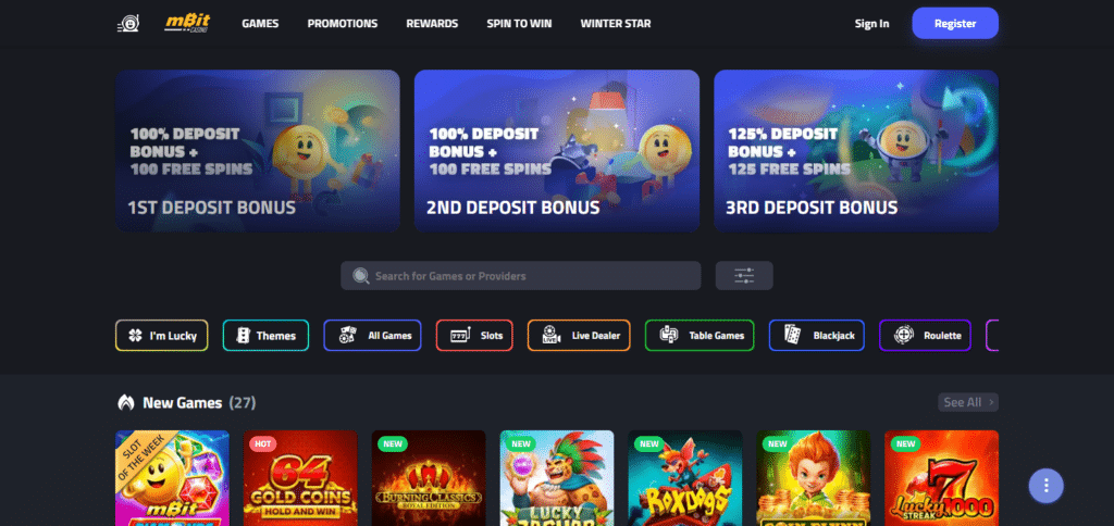 mBit Casino Bitcoin & Crypto Casinos Mexico