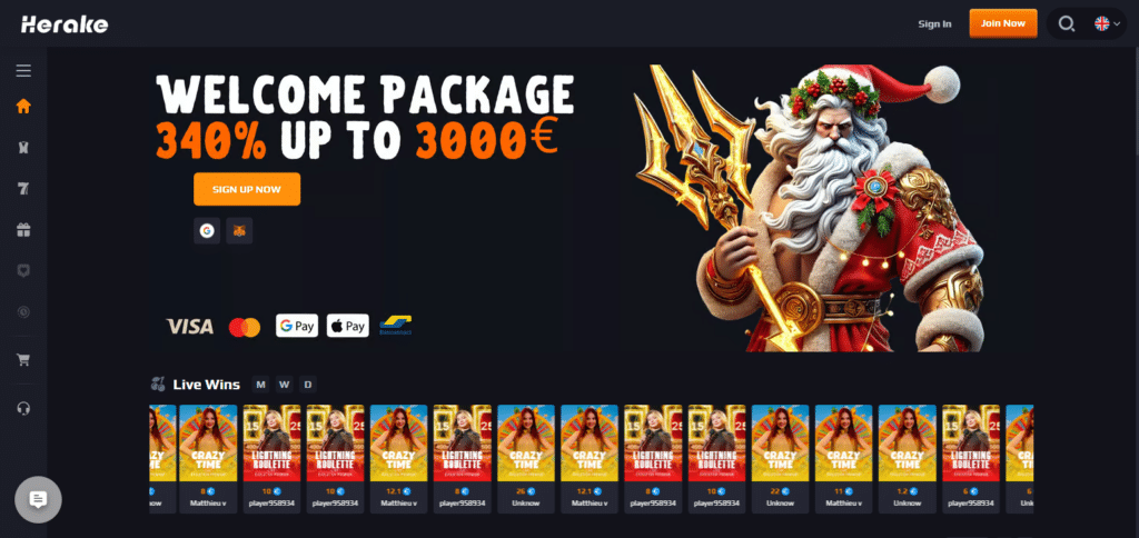 Herake Bitcoin & Crypto Casinos Mexico