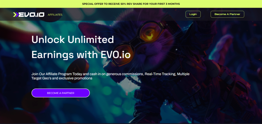 Evo Casino Affiliate Program