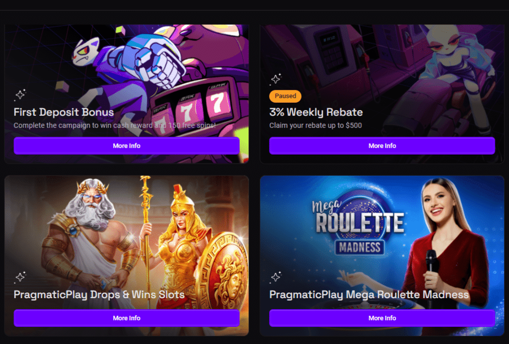 Bonuses and Promotions