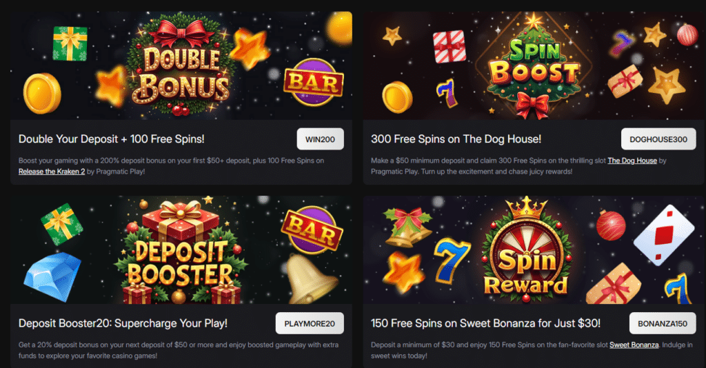 Bonuses and Promotions