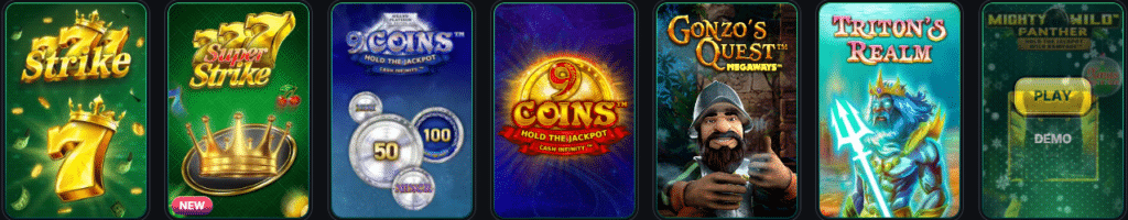Kinbet Casino Jackpot Games