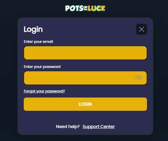 Click on 'Sign Up' or 'Register'