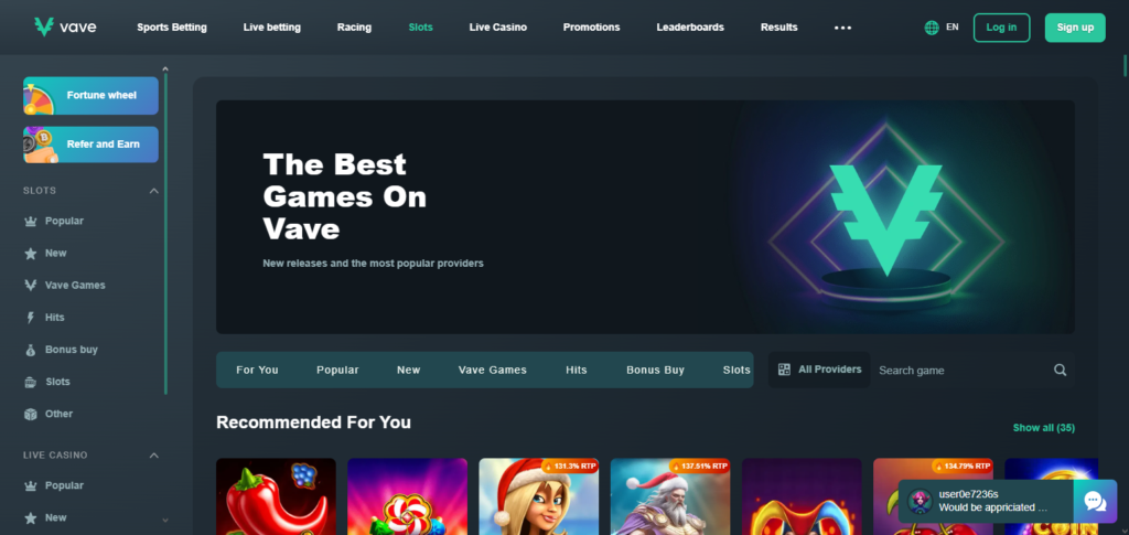 Vave Casino Metaverse