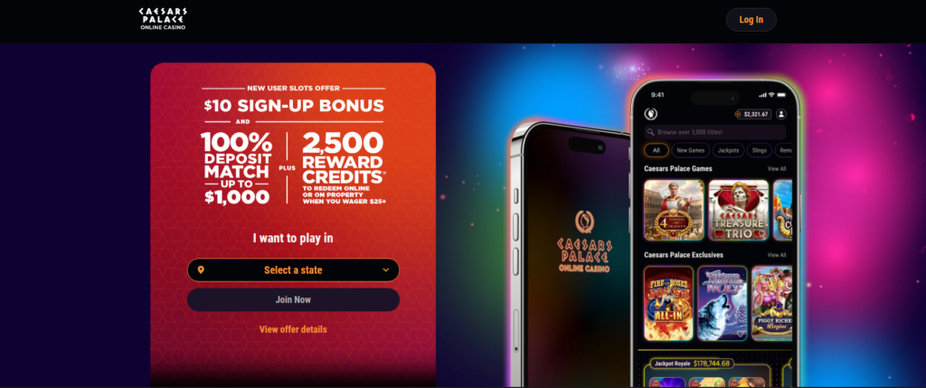 Caesars Palace Online Casino
