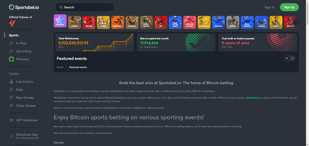 Sportsbet.io Esports