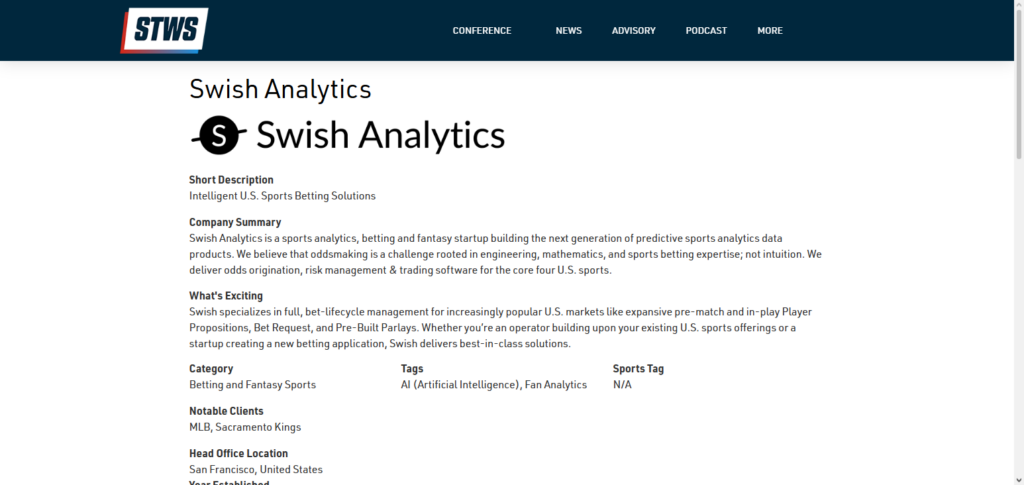 Swish Analytics