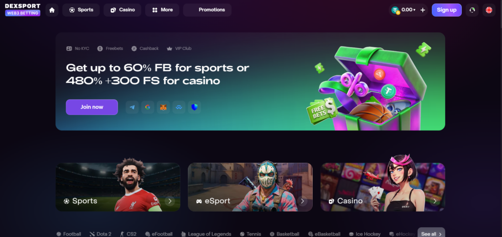 Dexsport Telegram Bot