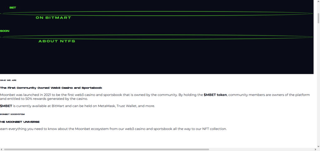 MoonBet Telegram Bot
