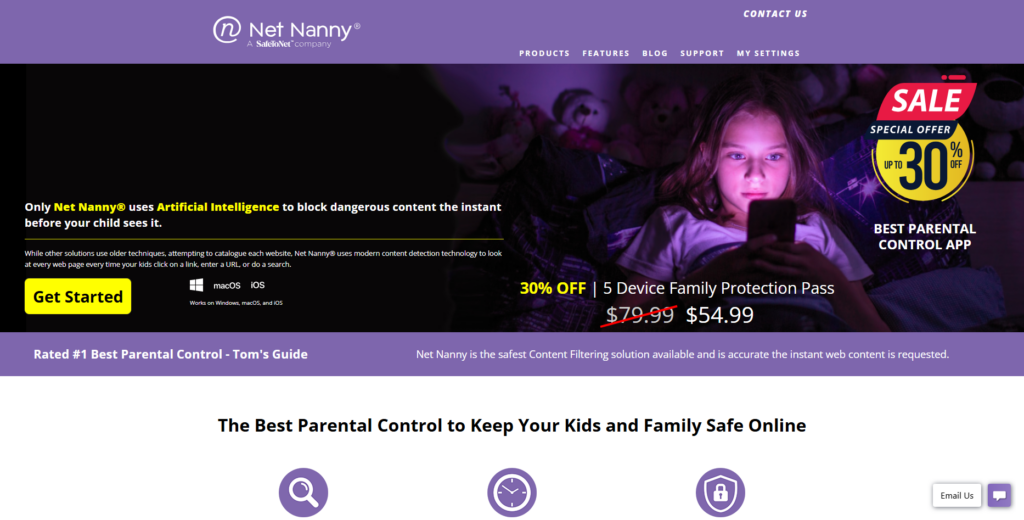 Net Nanny (Parental Control)