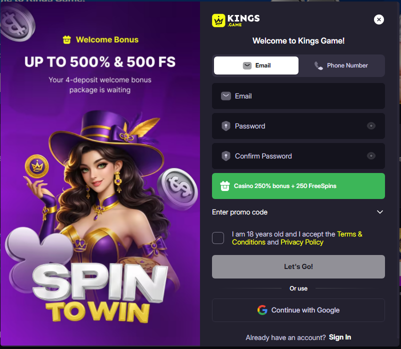 Click on Sign-Up Button