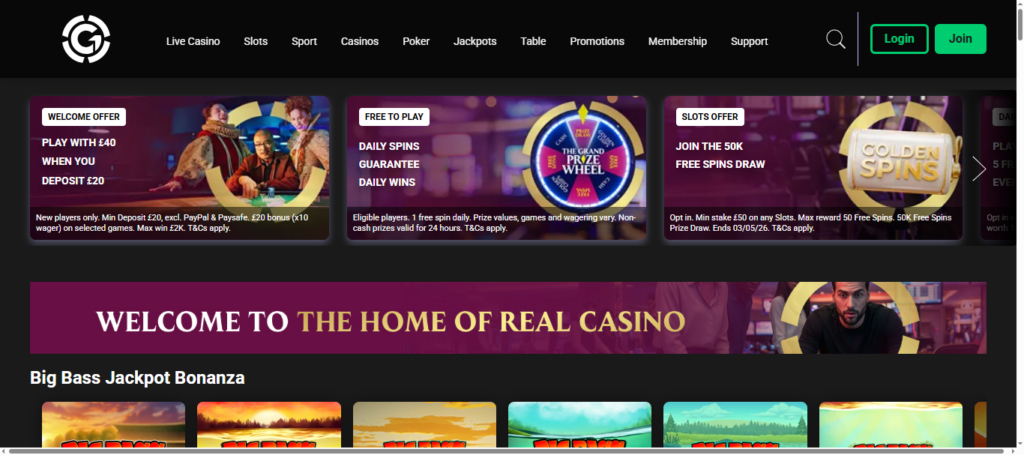 Grosvenor Casino Online