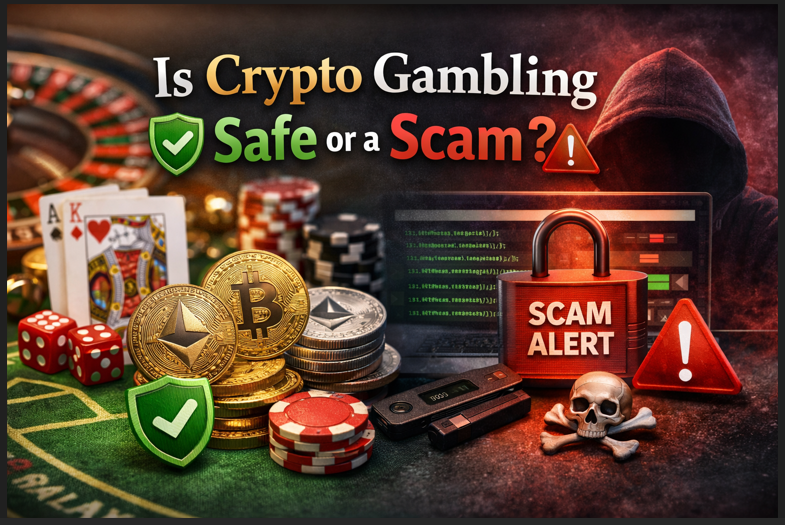 Is Crypto Gambling Safe or a Scam?