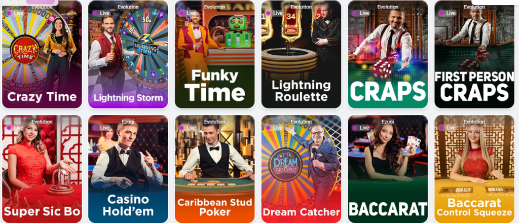 Live Casino Experience