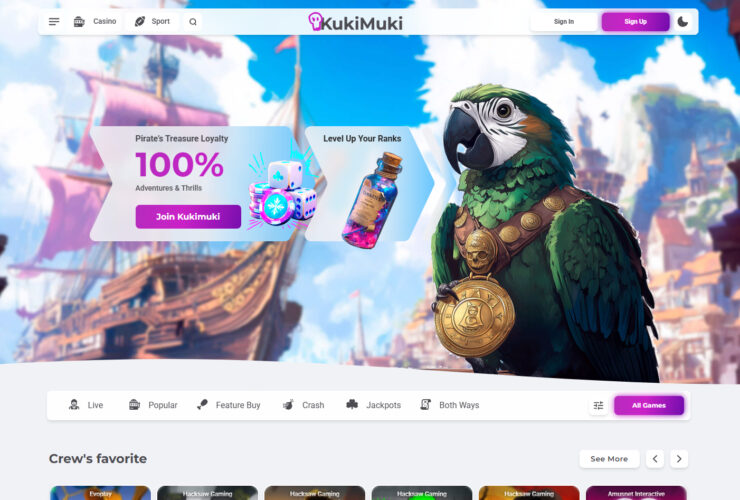 Kukimuki Casino Review 2026: Games, Bonuses & Safety